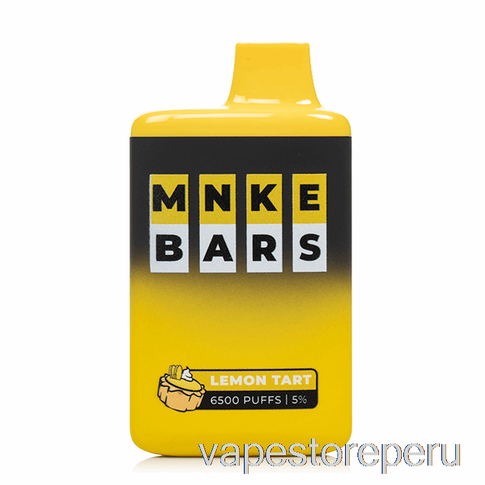 Vape Smoke Mnke Bars 6500 Tarta De Limón Desechable